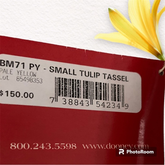 Dooney and Bourke Small Tulip Tassel Tote NWT - Picture 10 of 12